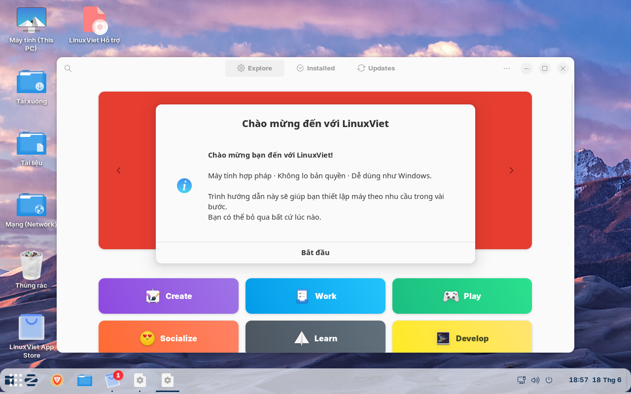 Windows-like Menu
