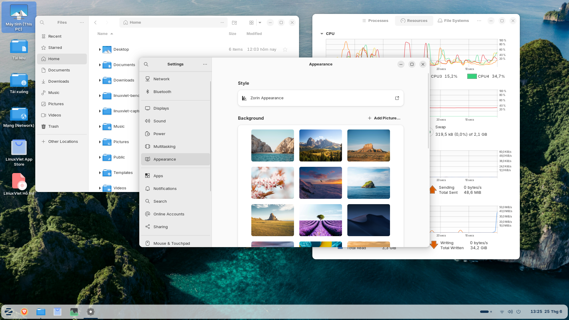 LinuxViet Business — ứng dụng đặc trưng